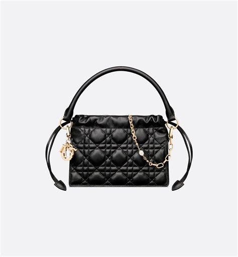 black mini lady dior bag|lady dior milly mini bag.